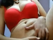 Bangladeshi lady fingering her pussy near husband